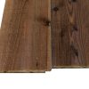 Zweeds rabat bruin geïmpregneerd 12/24 x 195 mm (180 werkend) - Afbeelding 2