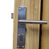 Geïmpregneerde poort met stalen frame compleet (diverse breedtematen) - Afbeelding 4