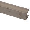 300127 - U profiel voor aan onderkant deur Lengte 1365mm - Afbeelding 2