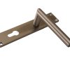 300304  - Cilinderslot compleet RVS recht schild - Afbeelding 4