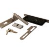300304  - Cilinderslot compleet RVS recht schild