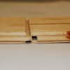Vellingdeel grenen rondom mes/groef onbehandeld 15 x 145 mm (werkend 138 mm) - Afbeelding 2