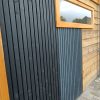 Enkel rhombus (Deens rabat) geïmpregneerd daarna zwart gespoten 70 x 28 mm (53 mm werkend) - Afbeelding 7