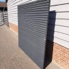 Enkel rhombus (Deens rabat) geïmpregneerd daarna antraciet gespoten  70 x 28mm (53mm werkend) - Afbeelding 5
