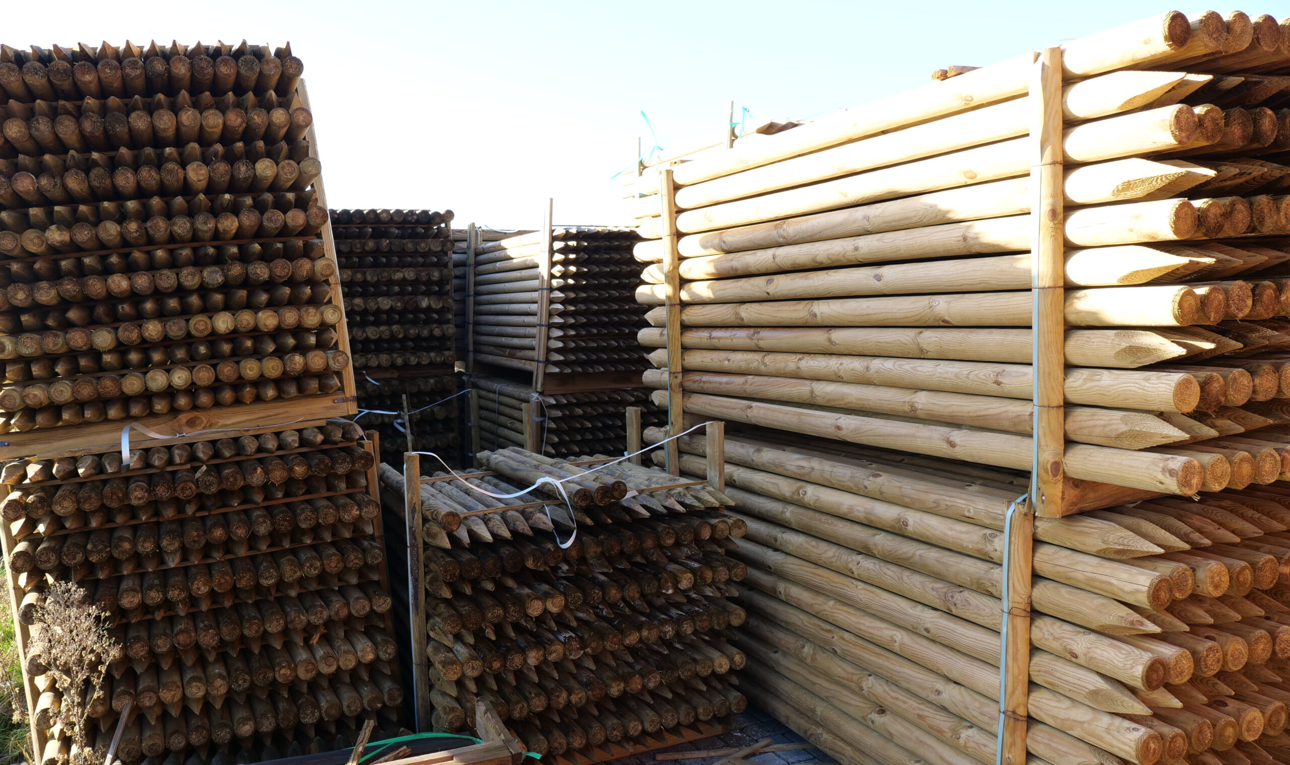 Ge mpregneerde Ronde Palen 80 Mm Ge mpregneerde Ronde Palen 80 Mm