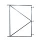 Poortframes diverse breedte maten - Afbeelding 2