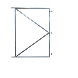 300150 - Poortframe 1300mm Hoogte 1550mm inclusief 3 draadstangen met oog