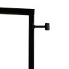 Poortframe 1000mm zwart gepoedercoat - Afbeelding 2