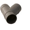 Pvc Y stuk mof verjongd spie 80mm - Afbeelding 2