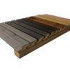 Enkel rhombus (Deens rabat) groen geïmpregneerd 70 x 28mm (53mm werkend) - Afbeelding 7