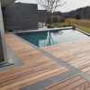 Padoek / Padouk vlonderplank glad geschaafd met B-fix profiel 21 x 140mm - Afbeelding 3