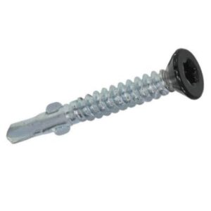 Vleugelteks 4,2 x 32 Zwarte kop - doos à 100 stuks ral 9005