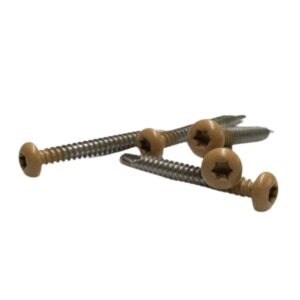 NewTechWood zelfborende  gevel schroeven Red Cedar 4,2 x 38 mm  doos à 50 stuks